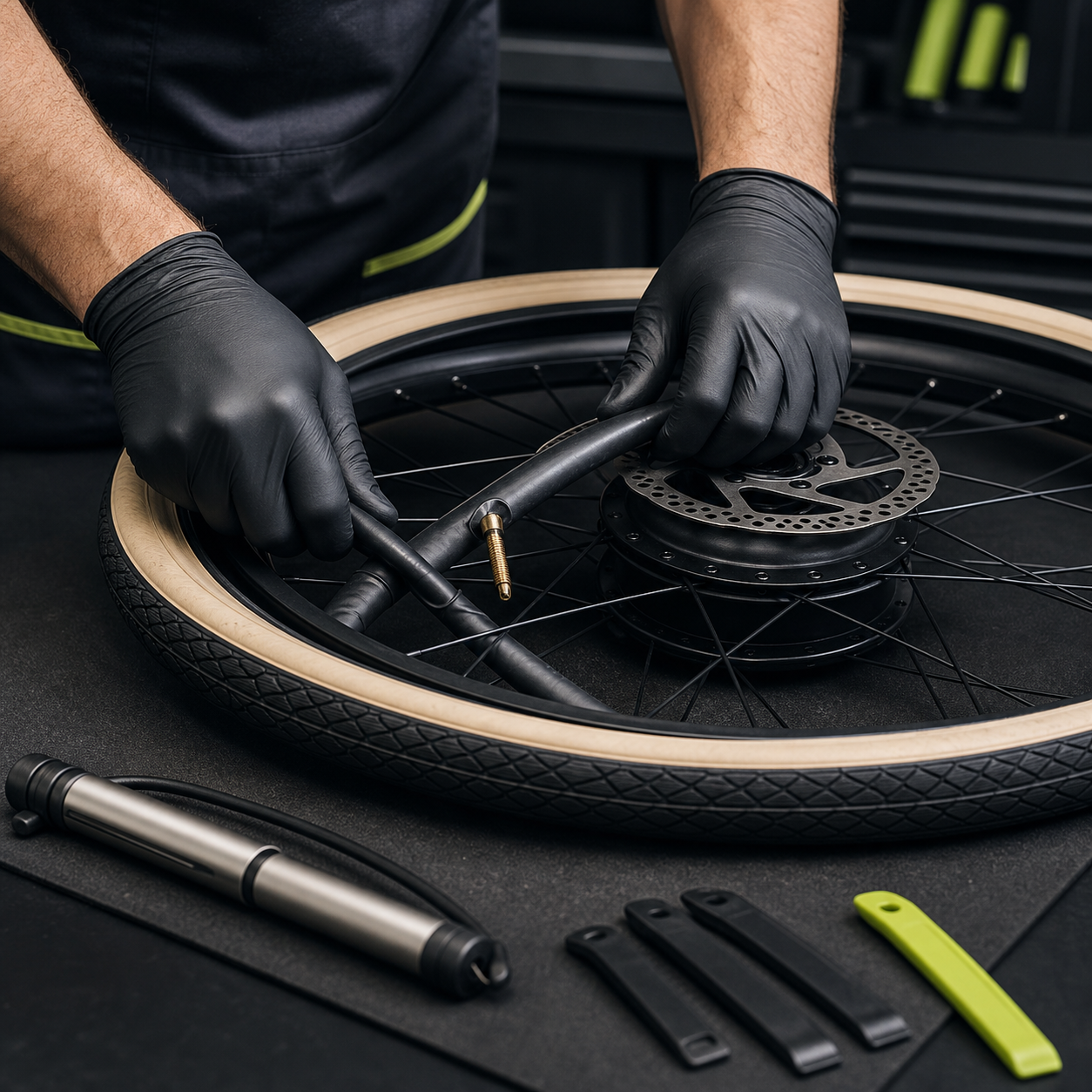Flat & tire repair at LlamaFix
